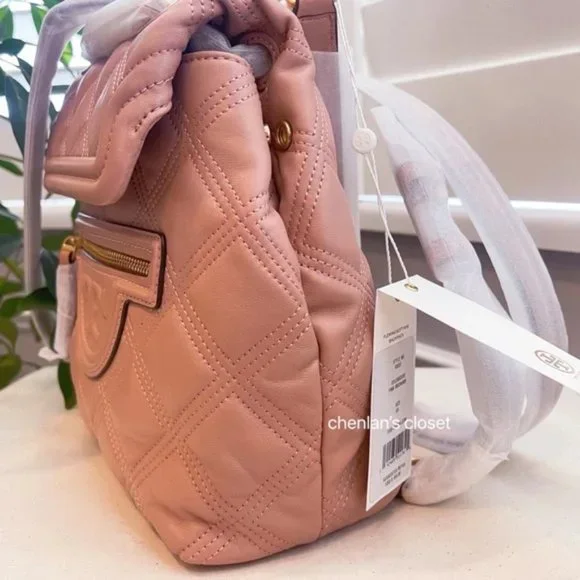🌸NeW! Tory Burch Soft Fleming Mini Backpack - Picture 8 of 14